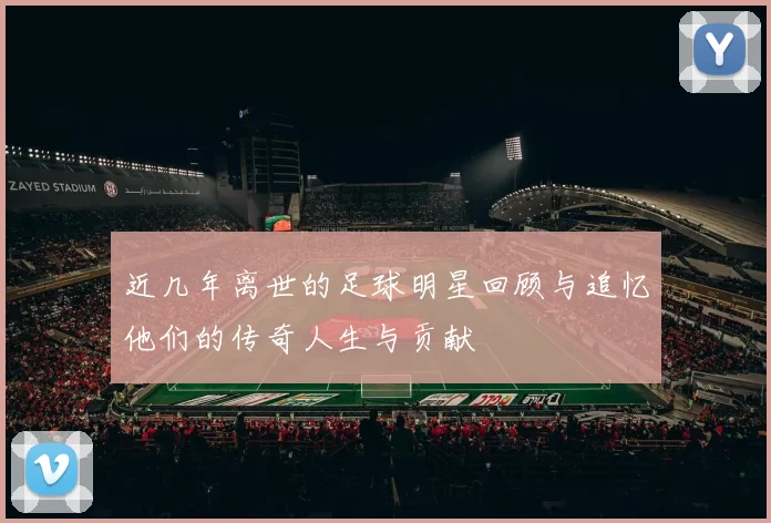 近几年离世的足球明星回顾与追忆他们的传奇人生与贡献