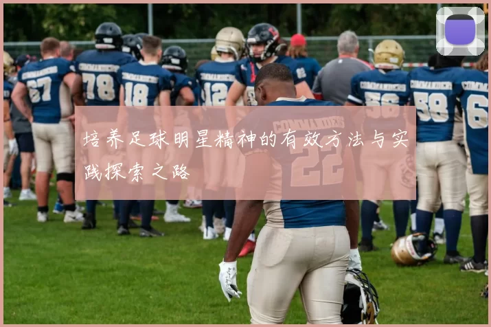 培养足球明星精神的有效方法与实践探索之路