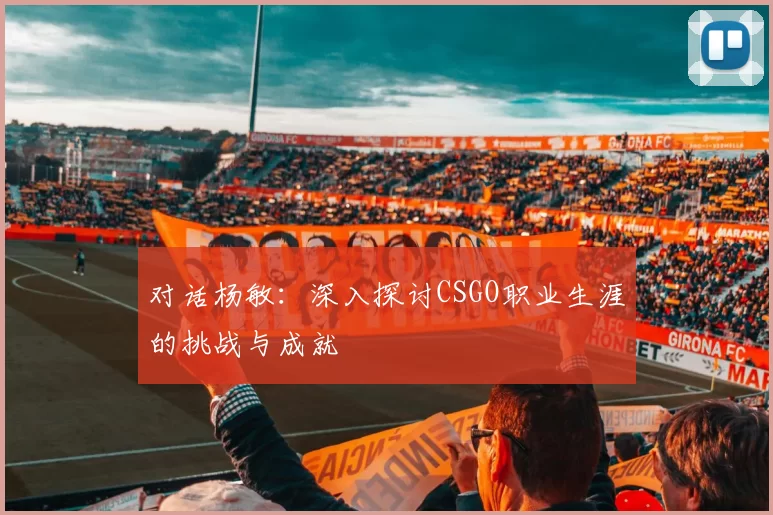 对话杨敏：深入探讨CSGO职业生涯的挑战与成就